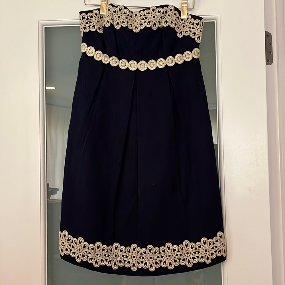 Strapless Lily Pulitzer dress